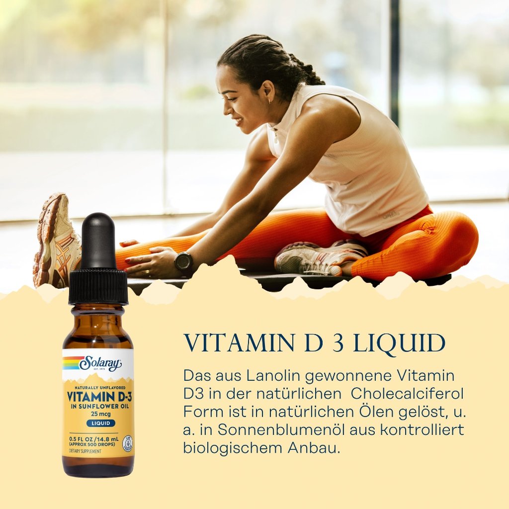 Solaray Vitamin D3 Liquid