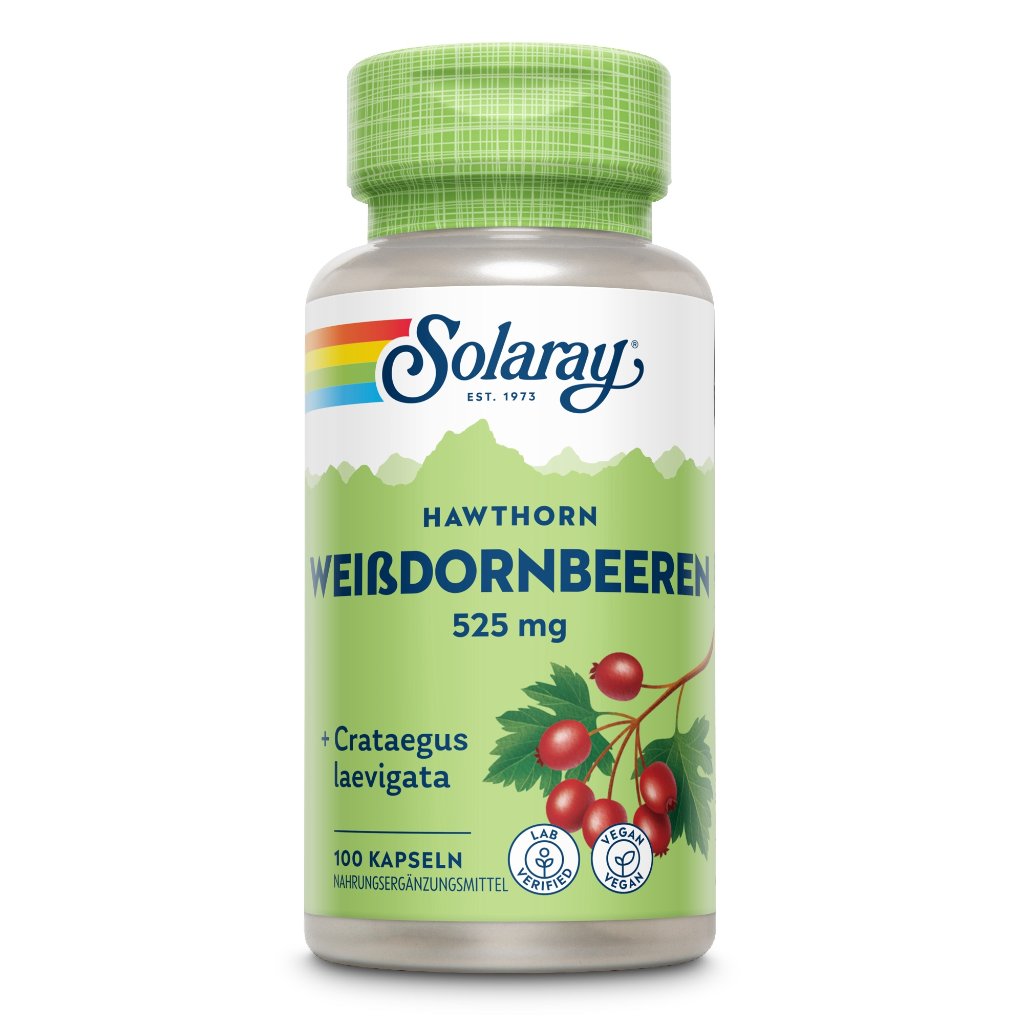Solaray Weißdornbeeren