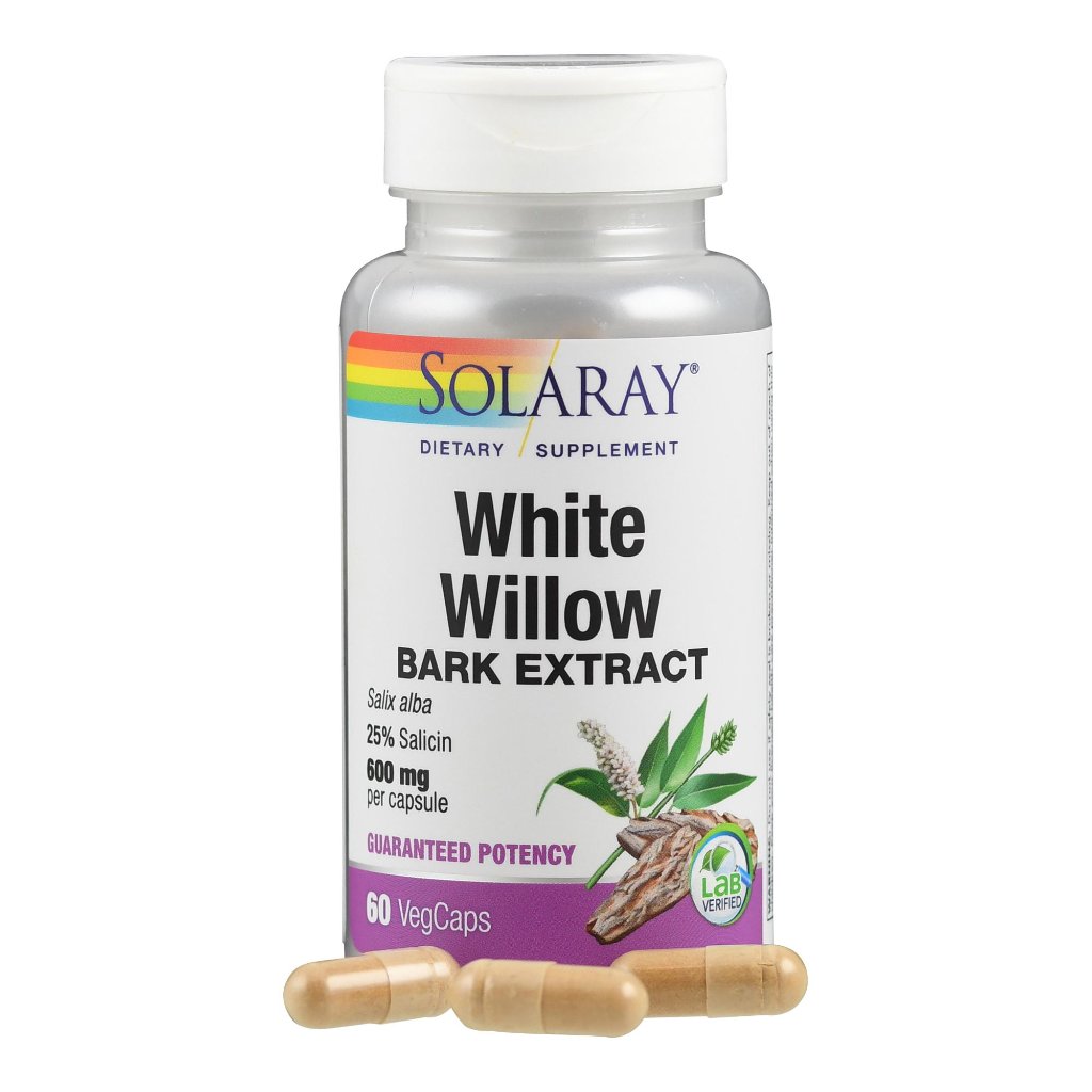 Solaray White Willow Bark (Silberweide) 600 mg