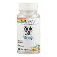 ZINK 3X 15 mg Kapseln