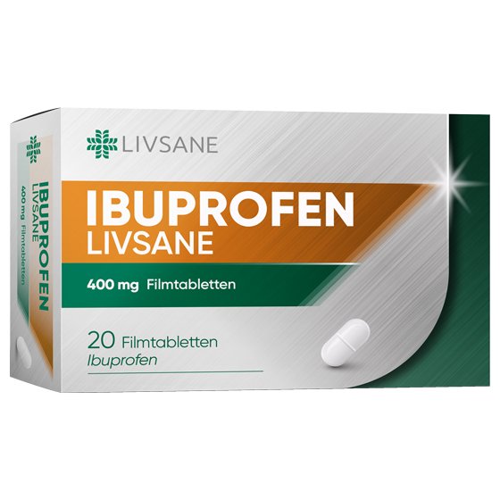 Ibuprofen LIVSANE 400 mg