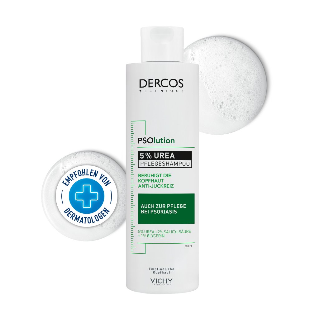 Vichy Dercos 5% Urea Psolution Shampoo