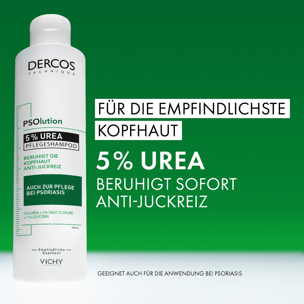 Vichy Dercos 5% Urea Psolution Shampoo