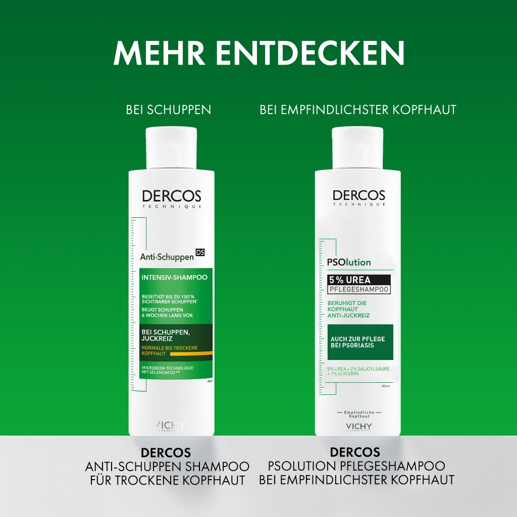 Vichy Dercos 5% Urea Psolution Shampoo