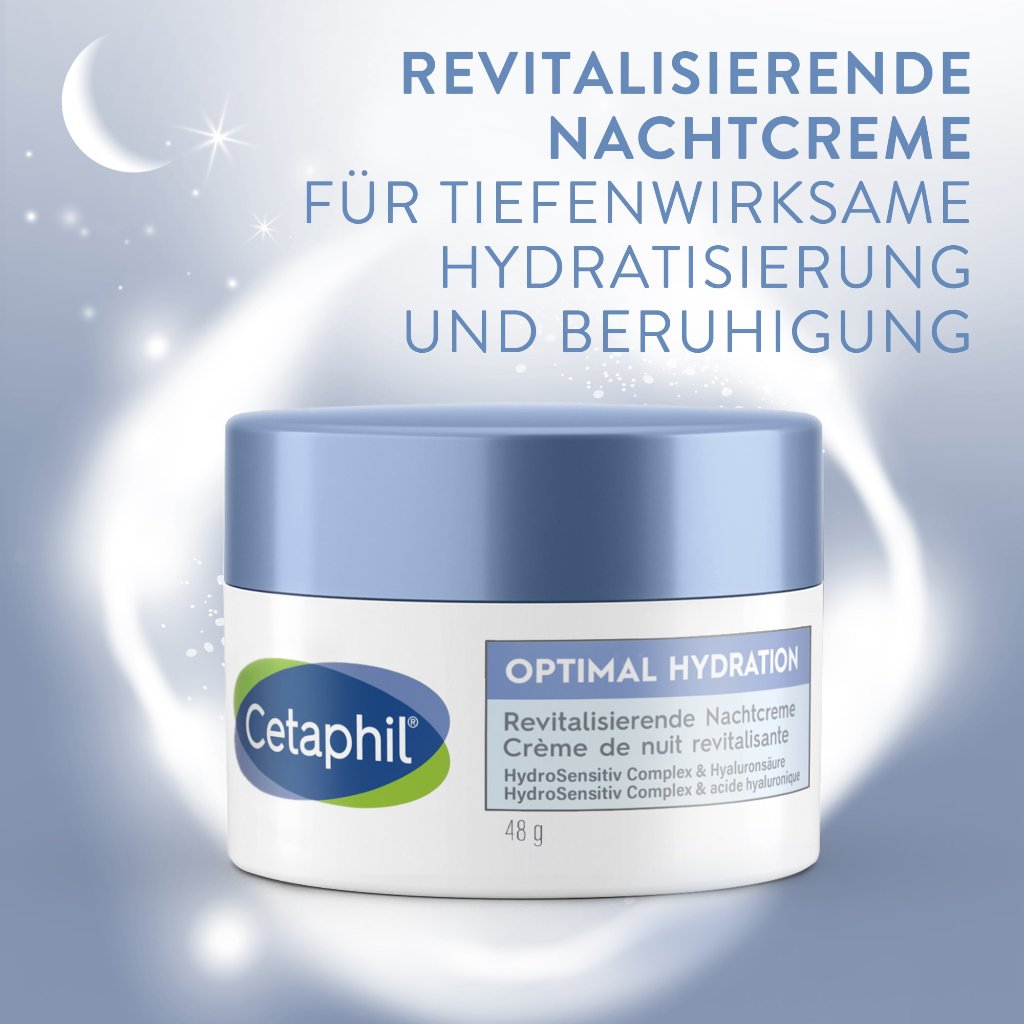 CETAPHIL Optimal Hydration revitalisier.Nachtcreme