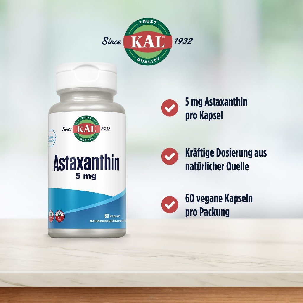 KAL Astaxanthin 5 mg