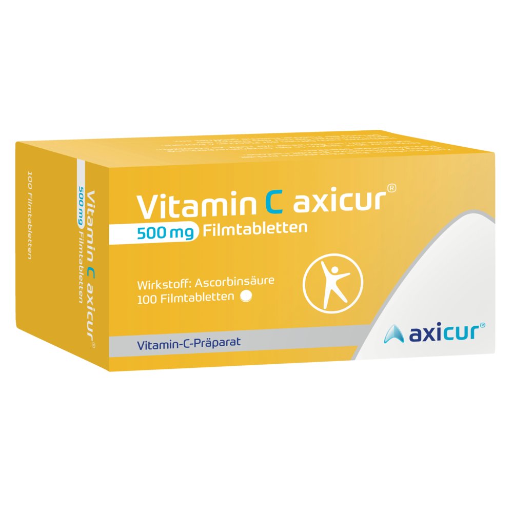 VITAMIN C AXICUR 500 mg Filmtabletten