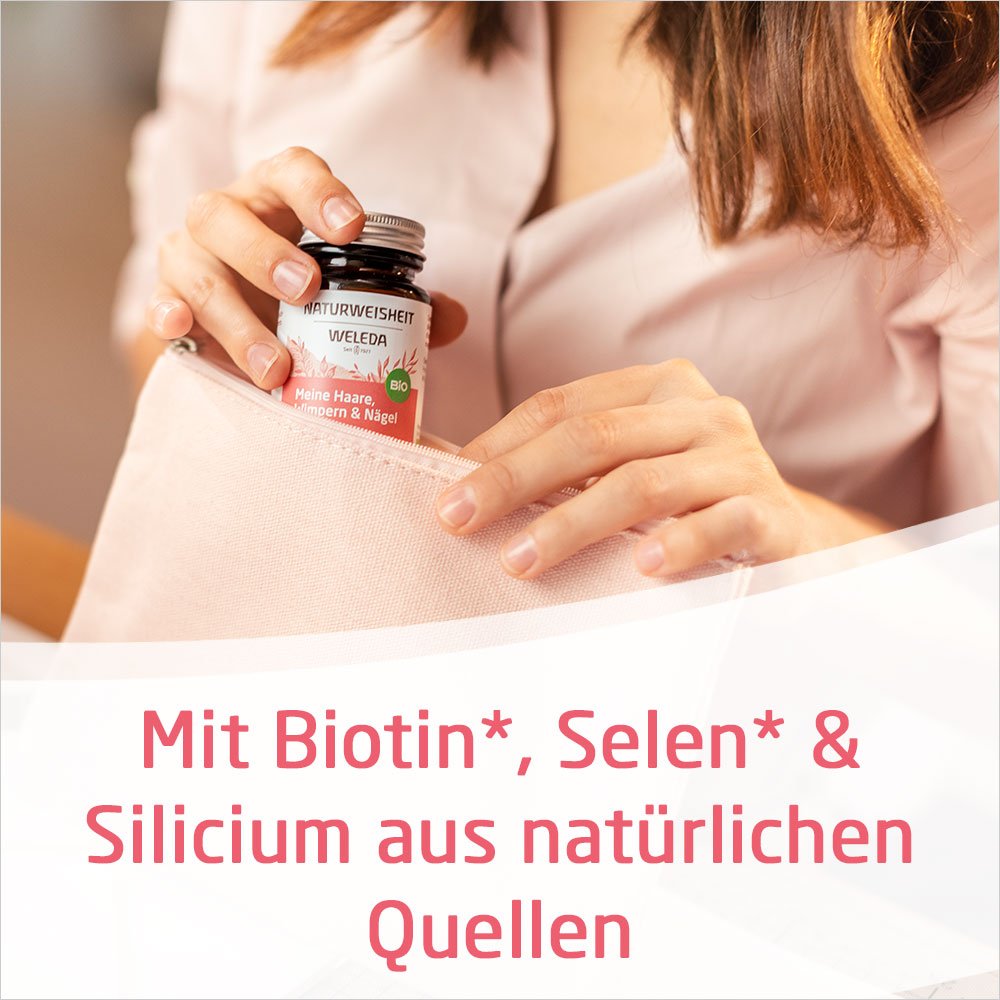WELEDA Naturweisheit Meine Haare Wimpern&Nägel Kps