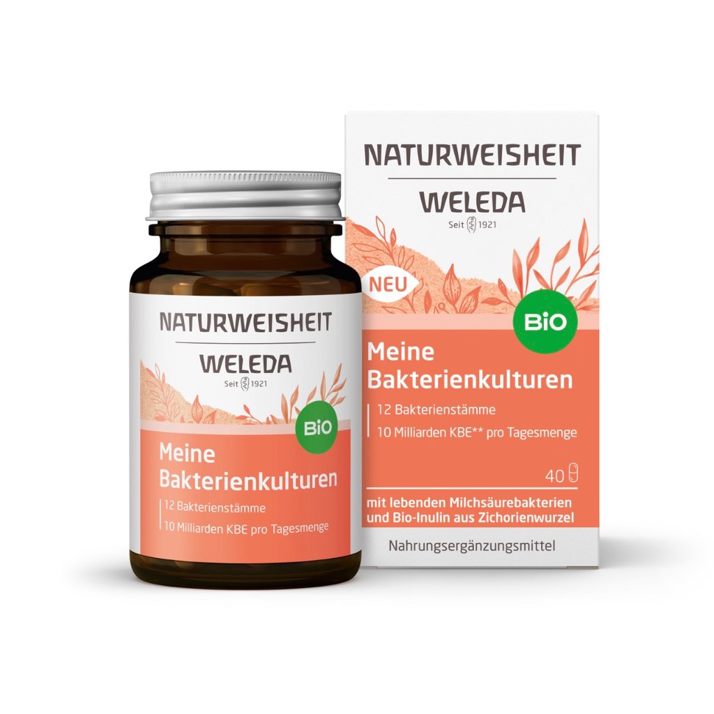 WELEDA Naturweisheit Meine Bakterienkulturen Kaps.