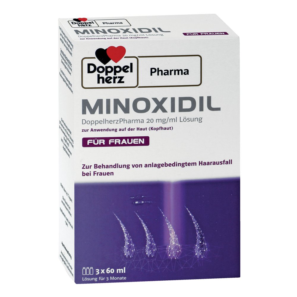 MINOXIDIL DoppelherzPhar.20mg/ml Lsg.Anw.Haut Frau