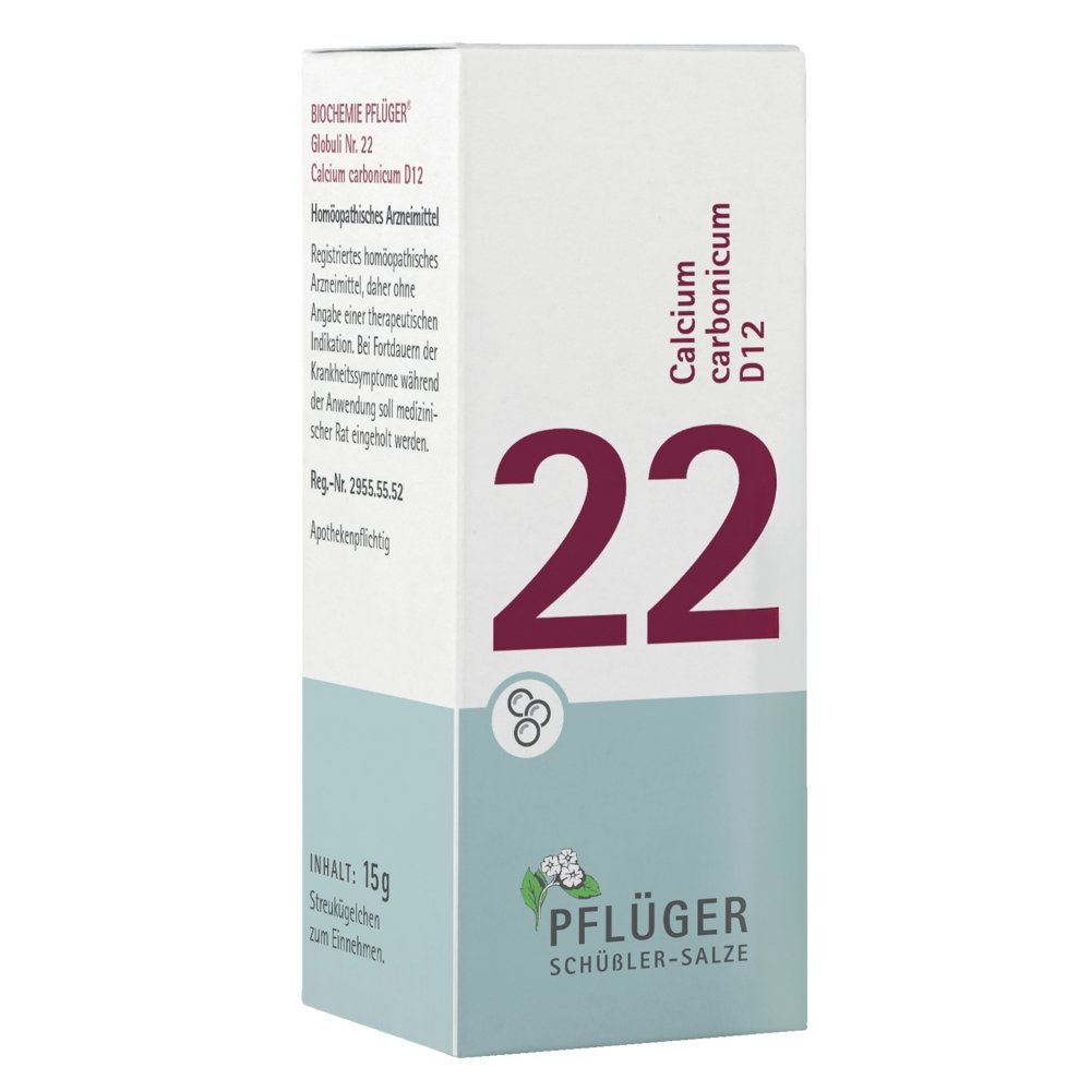 BIOCHEMIE Pflüger 22 Calcium carbonicum D 12 Glob.