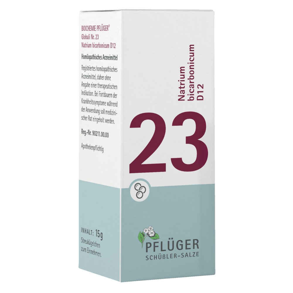 BIOCHEMIE Pflüger 23 Natrium bicarbonicum D 12 Gl.