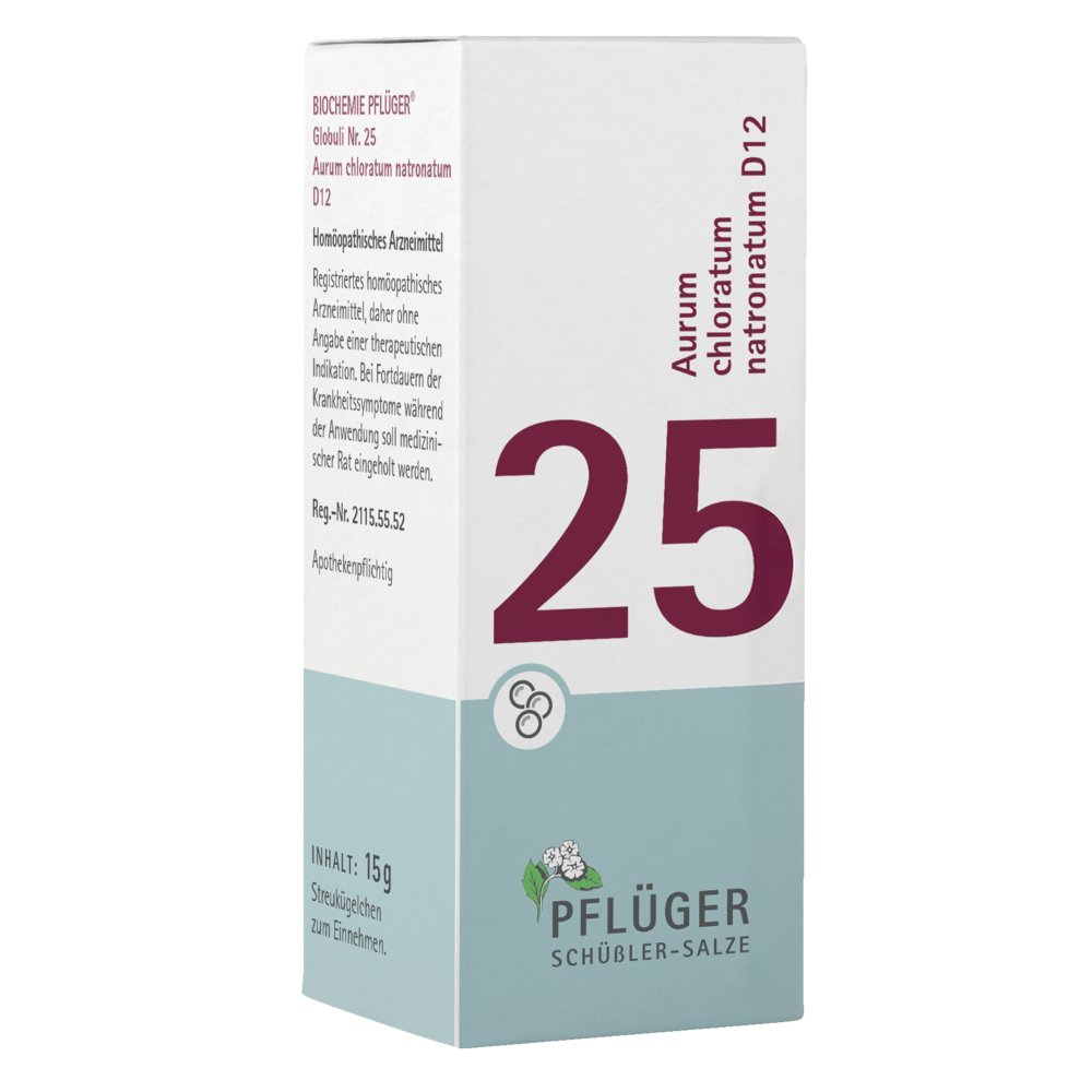 BIOCHEMIE Pflüger 25 Aurum chlorat.natron.D 12 Gl.