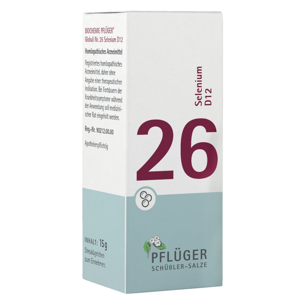 BIOCHEMIE Pflüger 26 Selenium D 12 Globuli