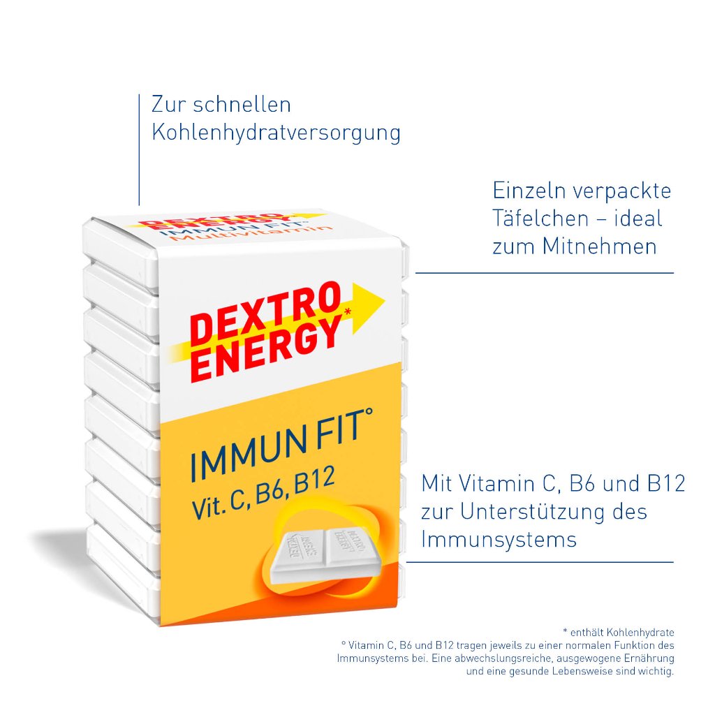 DEXTRO ENERGY ImmunFit Würfel