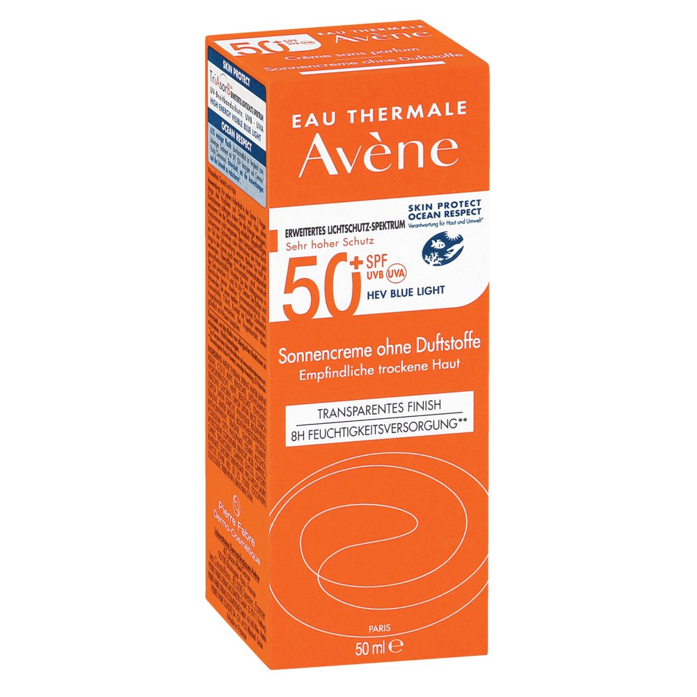 AVENE Sonnencreme SPF 50+ ohne Duftstoffe