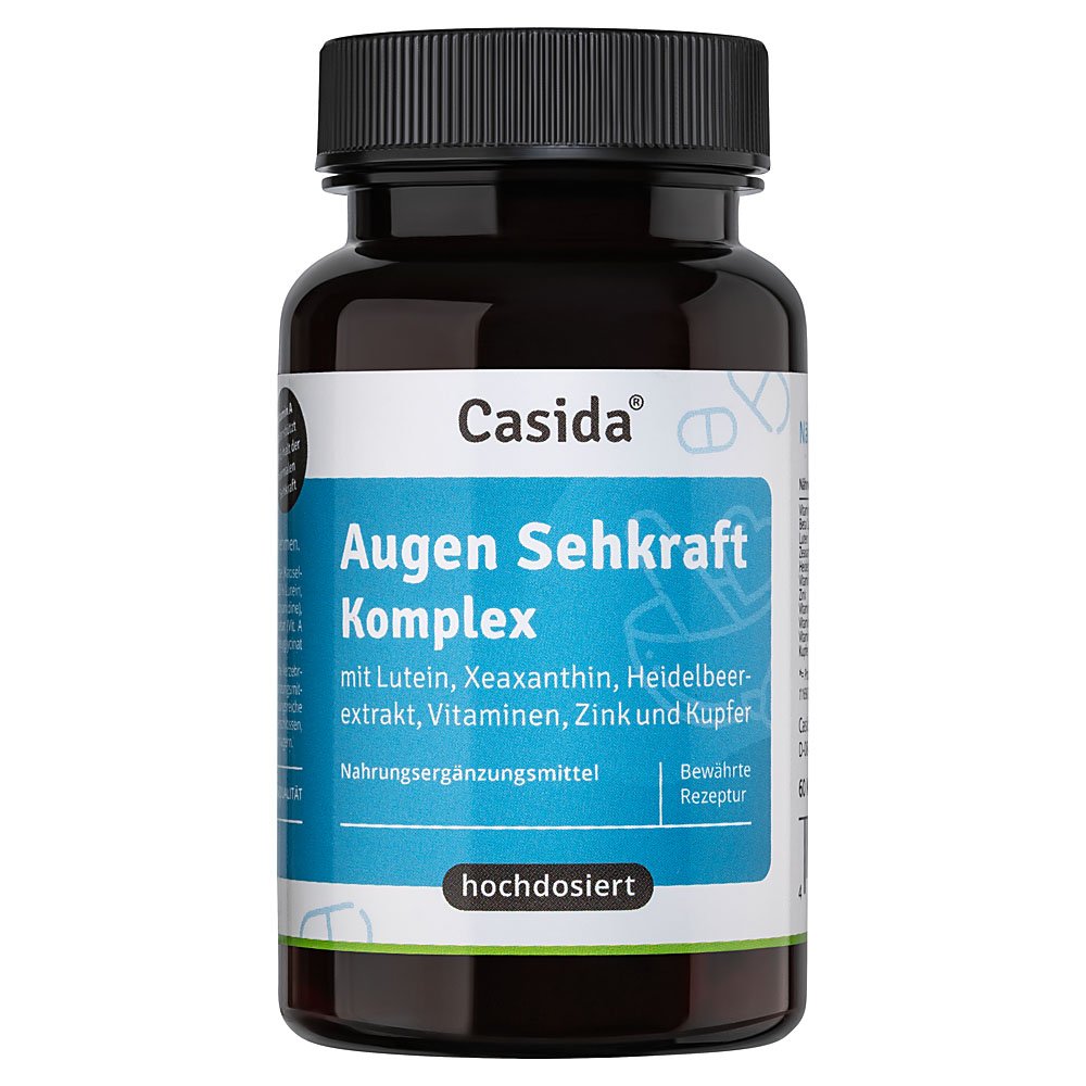 AUGEN SEHKRAFT Komplex+Lutein hochdosiert Kapseln