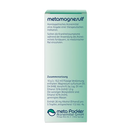 METAMAGNESULF Tropfen zum Einnehmen