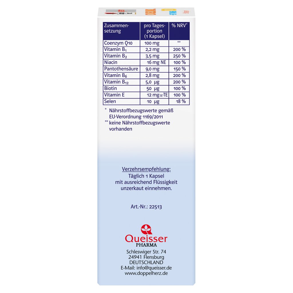 Doppelherz system Q10 UBIQUINOL 100 + B-VITAMINE