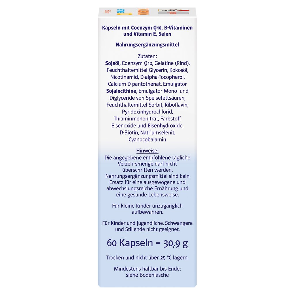 Doppelherz system Q10 UBIQUINOL 100 + B-VITAMINE