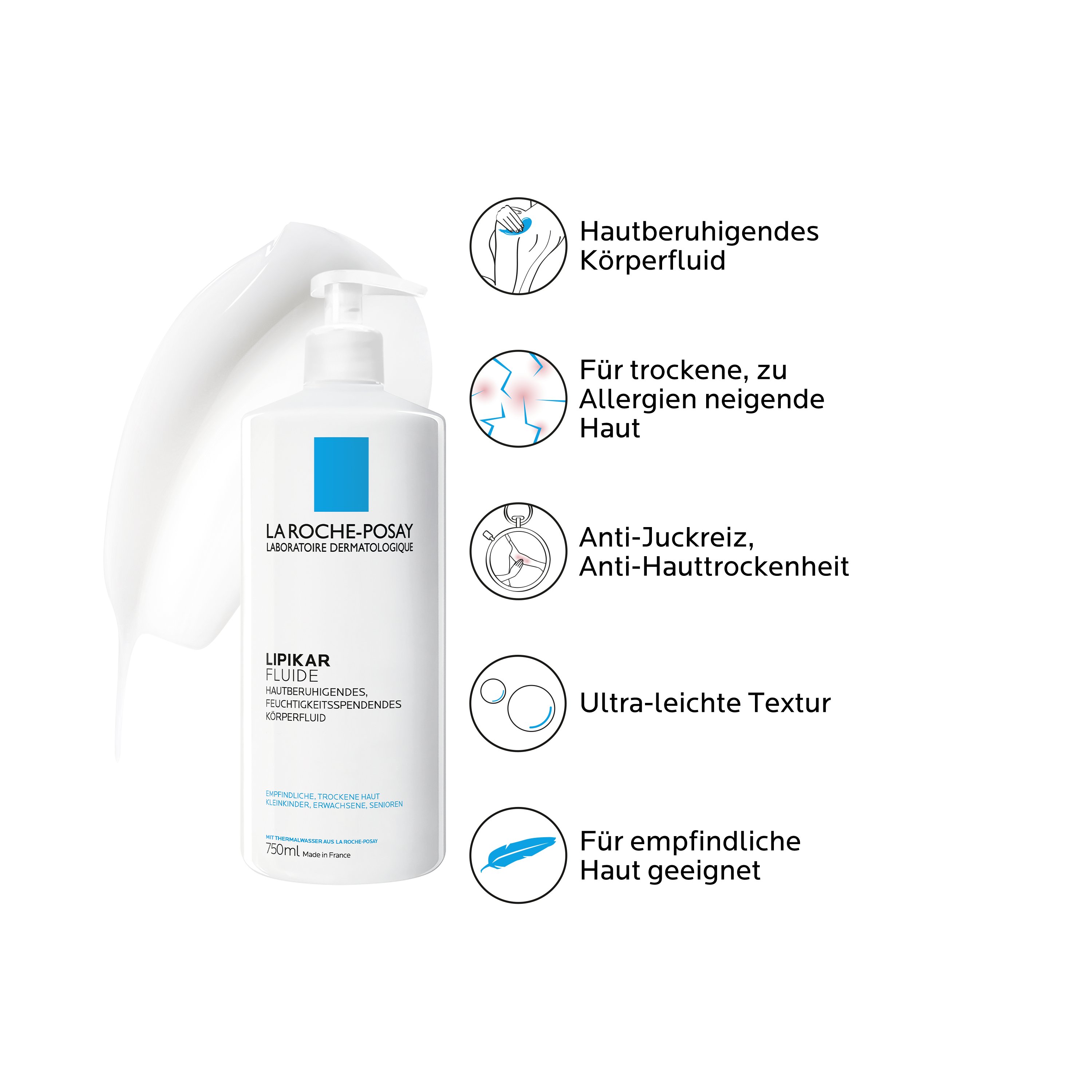ROCHE-POSAY Lipikar Fluide