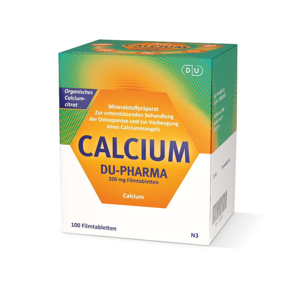 CALCIUM DU-Pharma 200 mg Filmtabletten