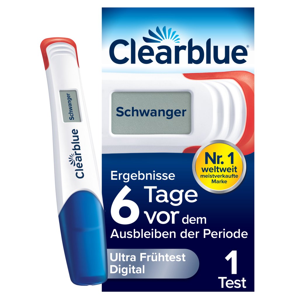 Clearblue Schwangerschaftstest ULTRA FRÜHTEST DIGITAL 1er
