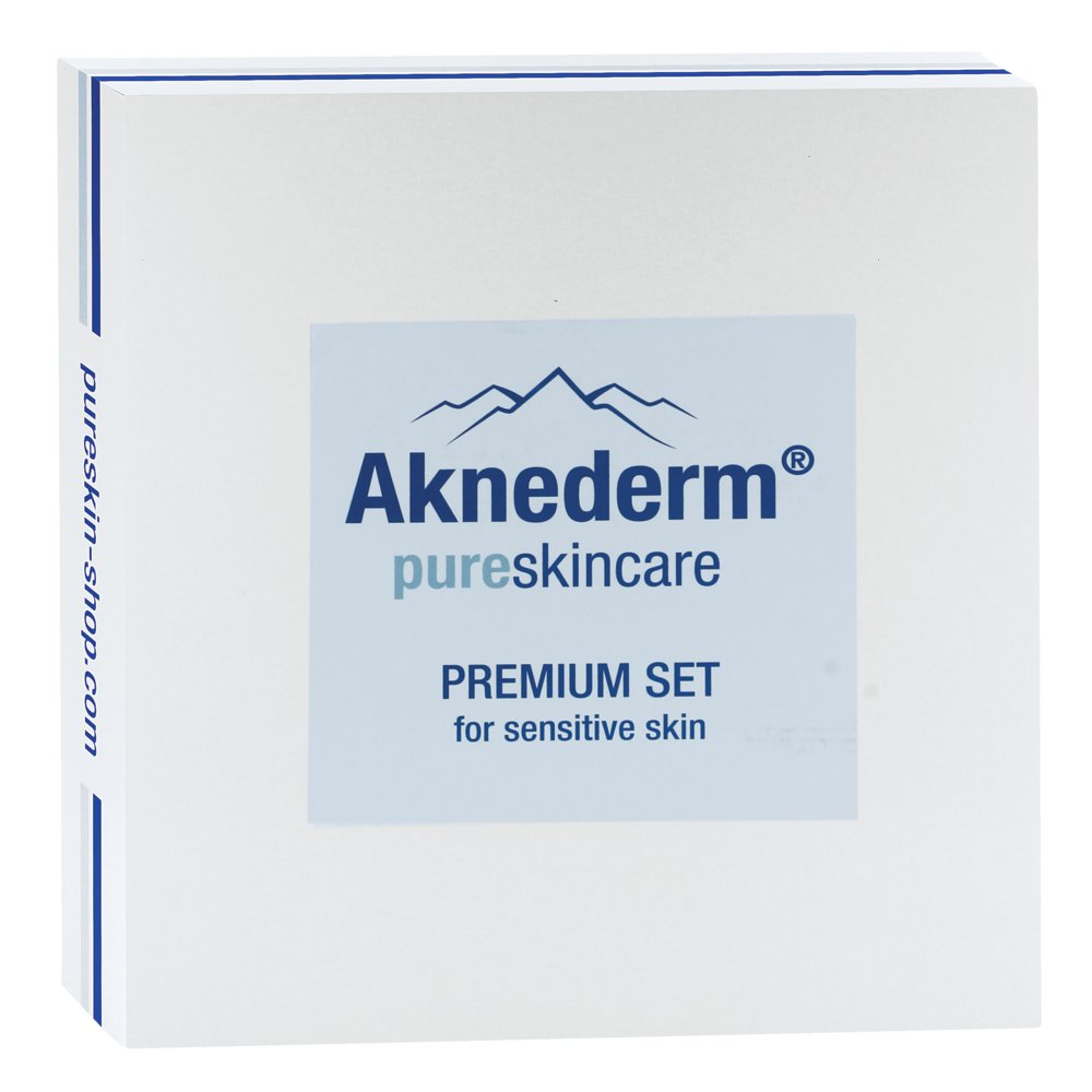AKNEDERM Premium Set sensitive skin