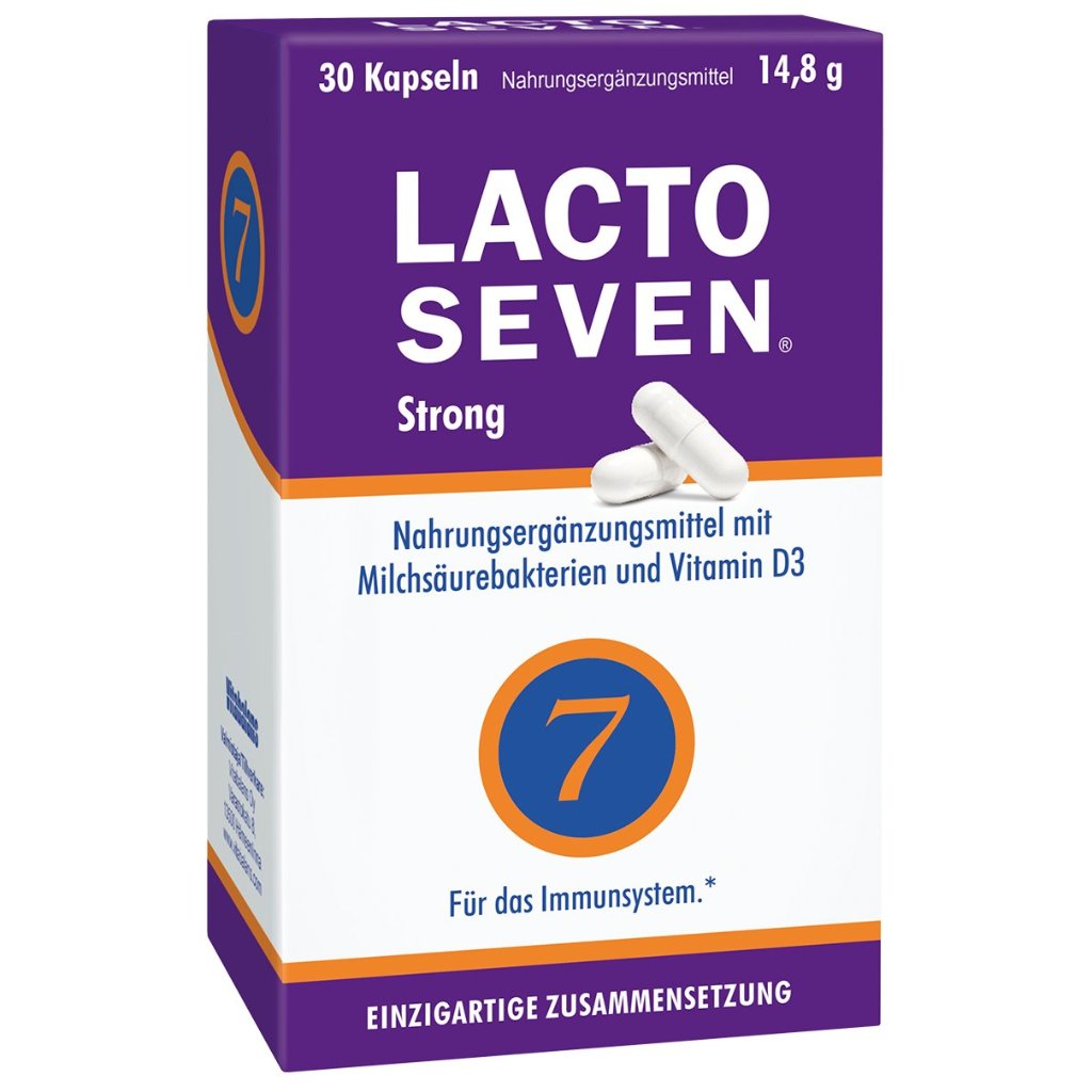Lacto Seven Strong – 10 Mrd. Milchsäurebakterien & Vitamin D