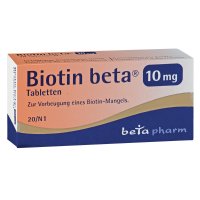 BIOTIN BETA 10 mg Tabletten