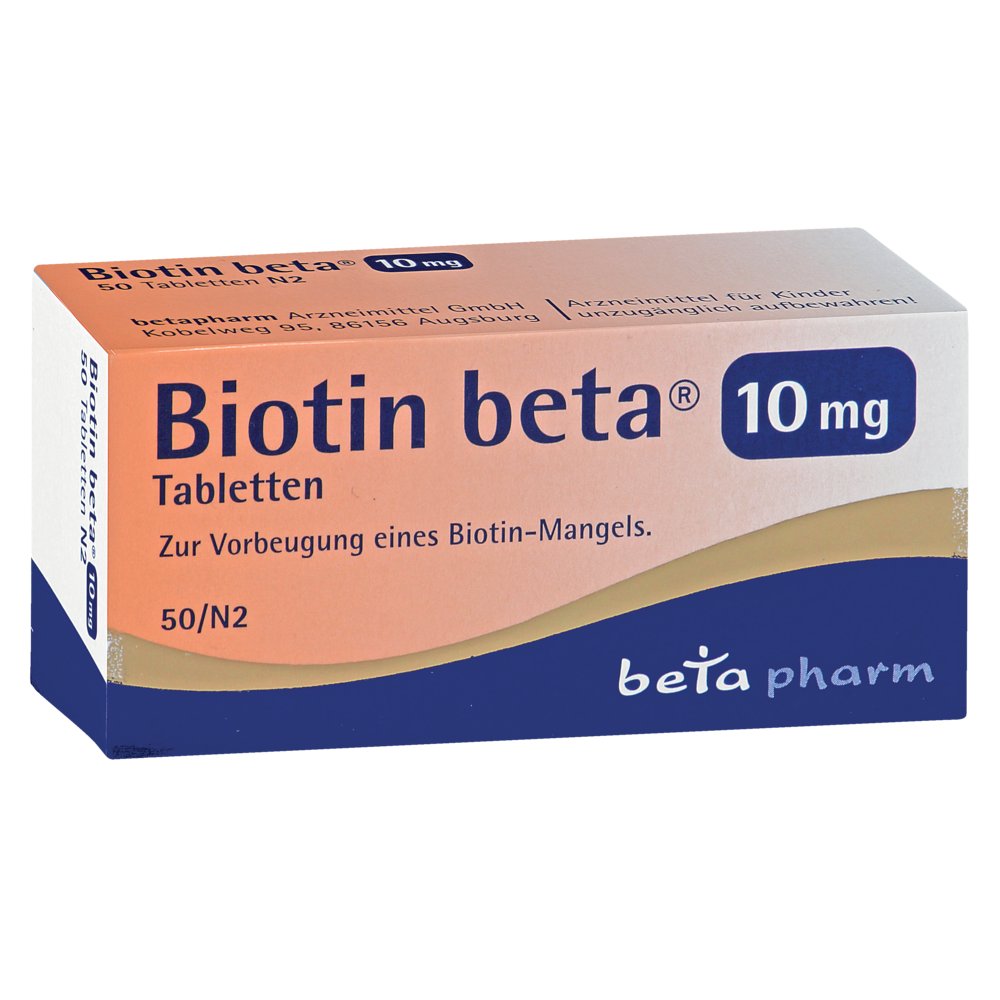 BIOTIN BETA 10 mg Tabletten