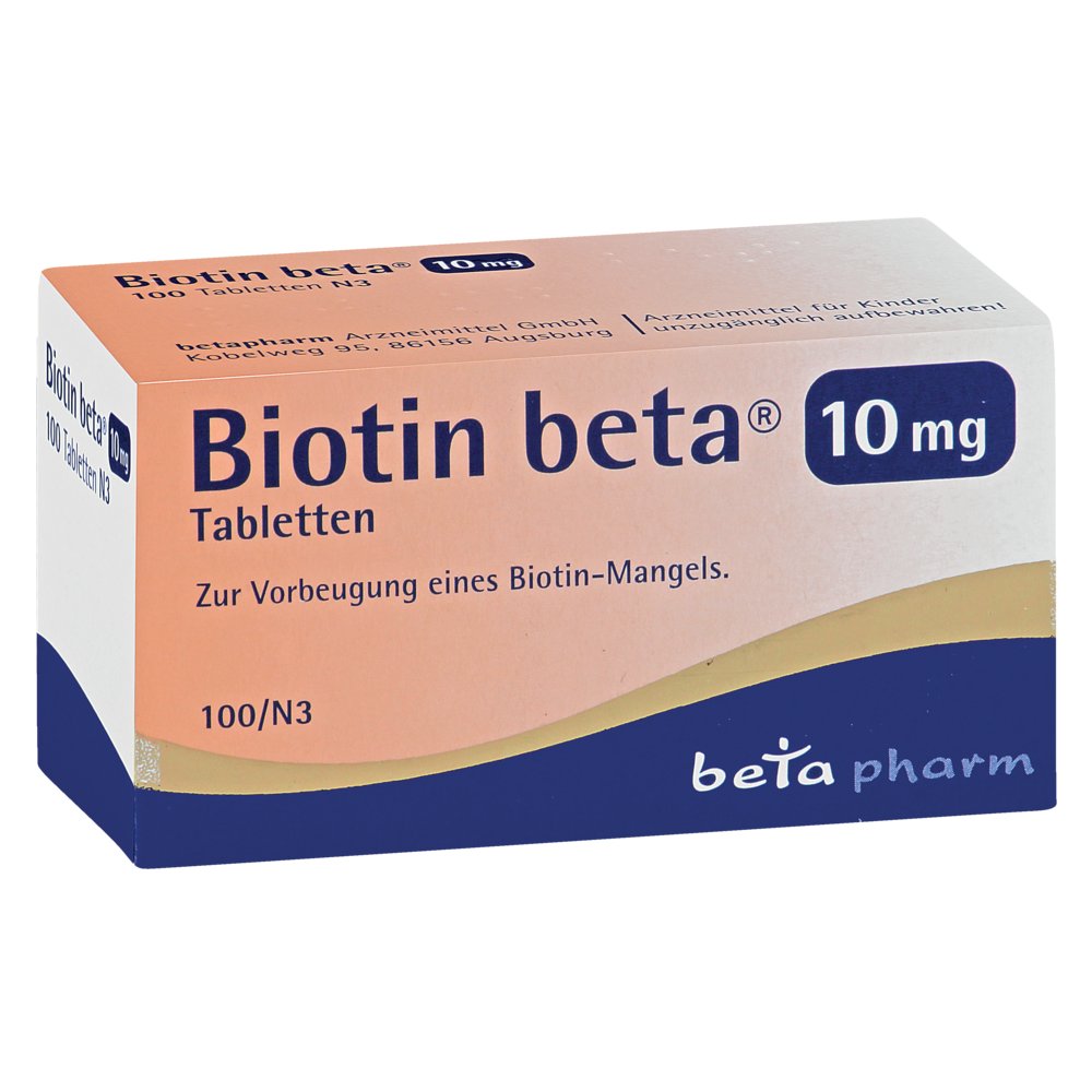 BIOTIN BETA 10 mg Tabletten