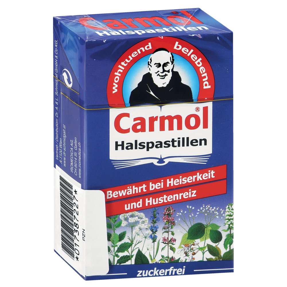CARMOL Halspastillen