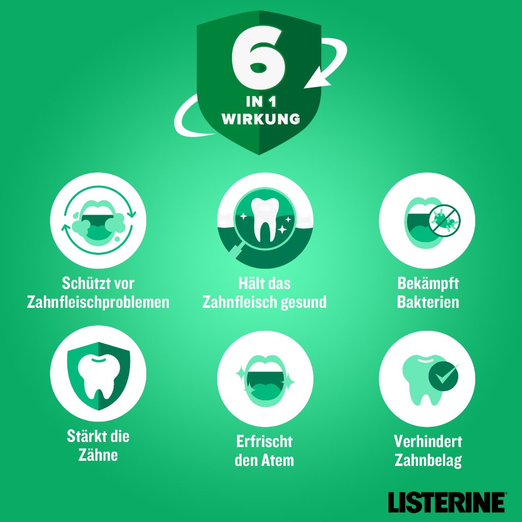 LISTERINE Total Care Zahnfleisch-Schutz 95ml