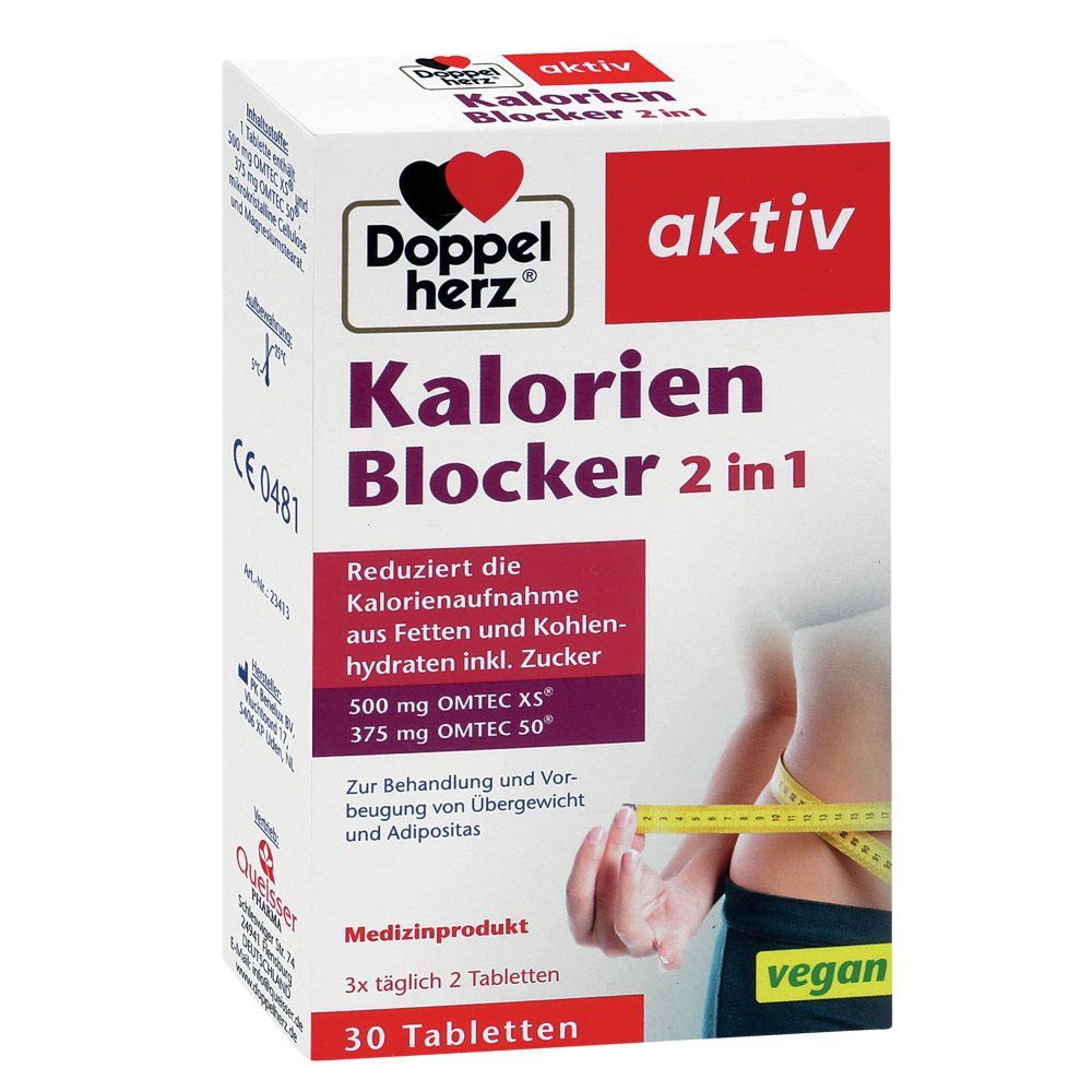 DOPPELHERZ Kalorien Blocker 2in1 Tabletten