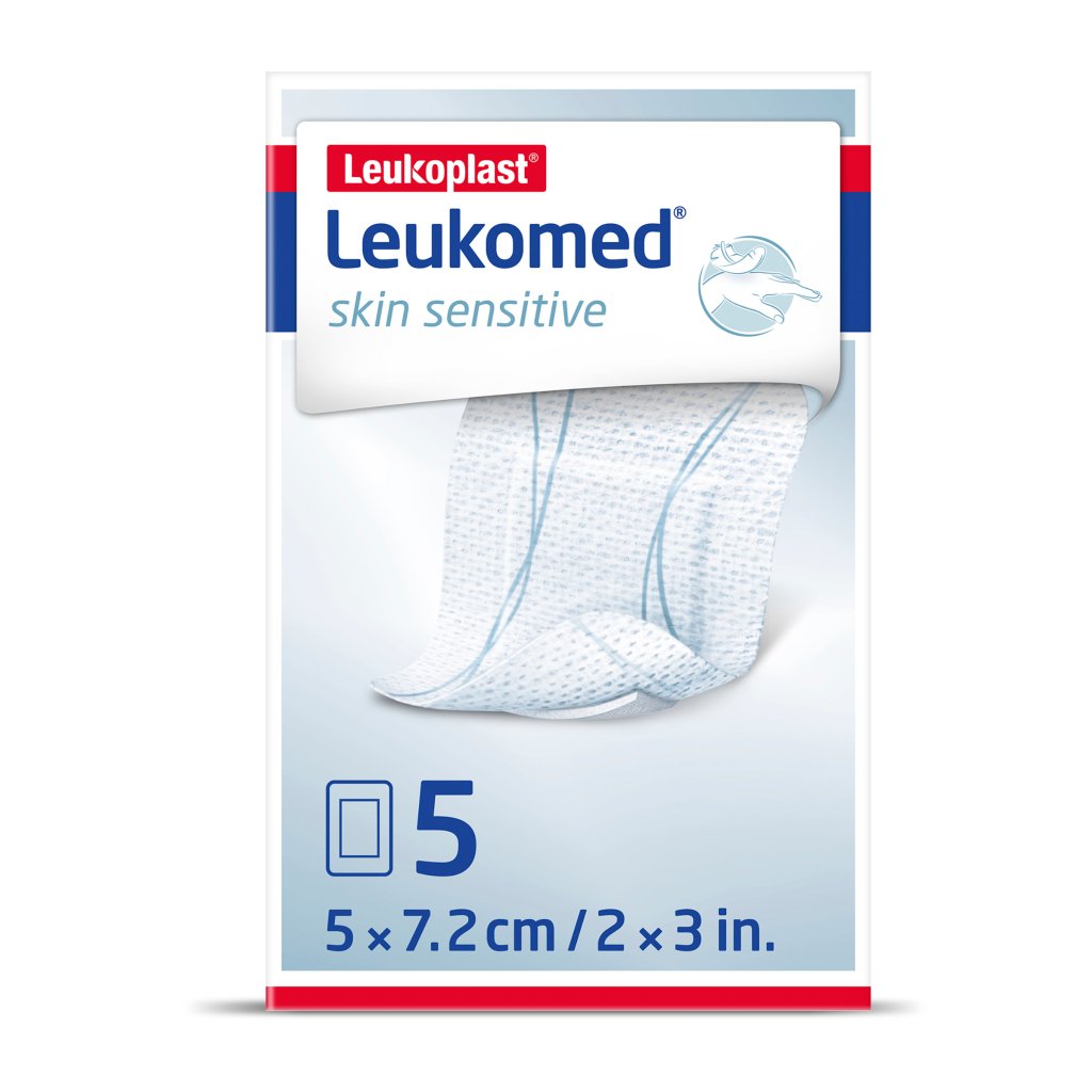 LEUKOMED skin sensitive steril 5x7,2 cm
