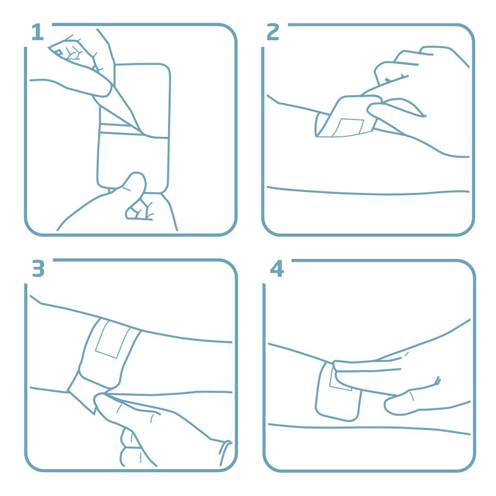 LEUKOMED skin sensitive steril 5x7,2 cm