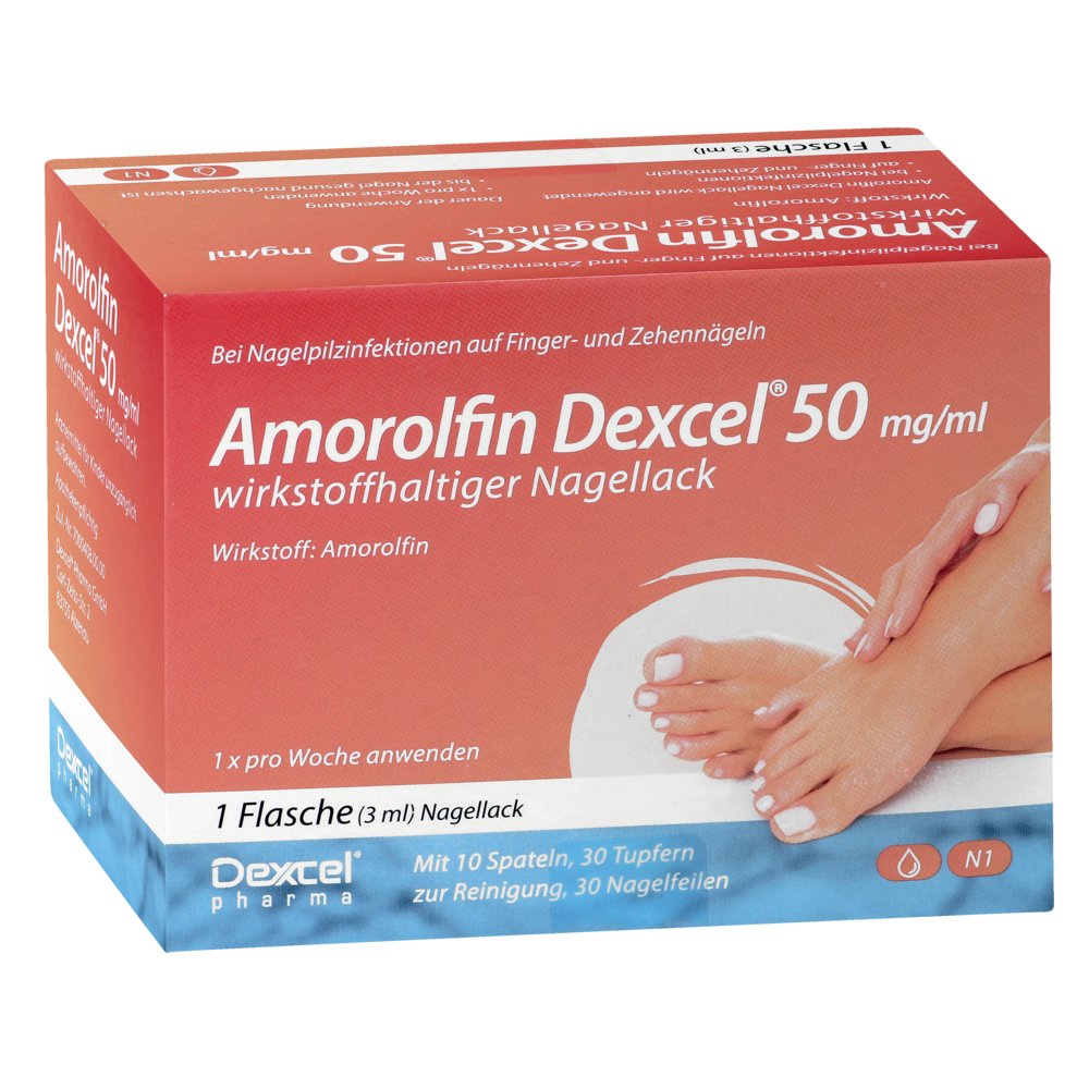 AMOROLFIN Dexcel 50 mg/ml wirkstoffhalt.Nagellack