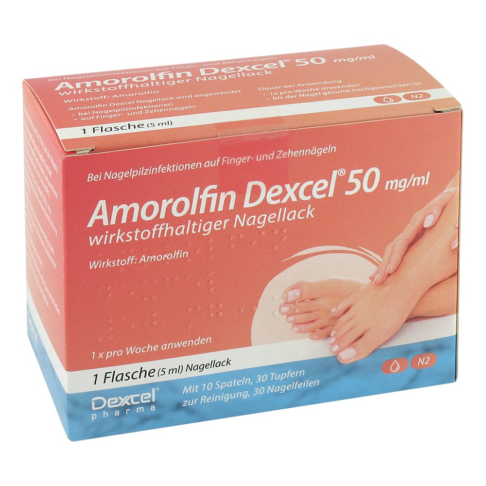 AMOROLFIN Dexcel 50 mg/ml wirkstoffhalt.Nagellack