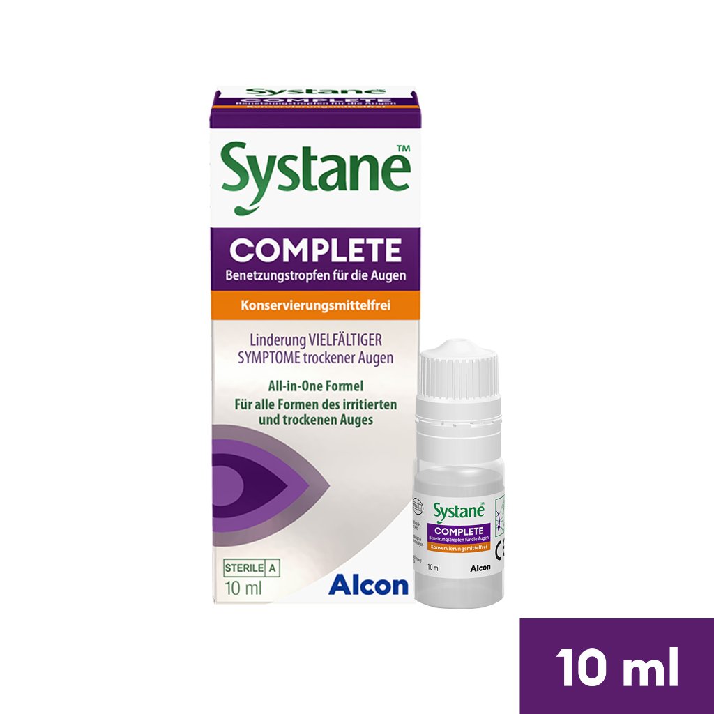 SYSTANE COMPLETE Benetzungstropfen für die Augen ohne Konservierungsmittel