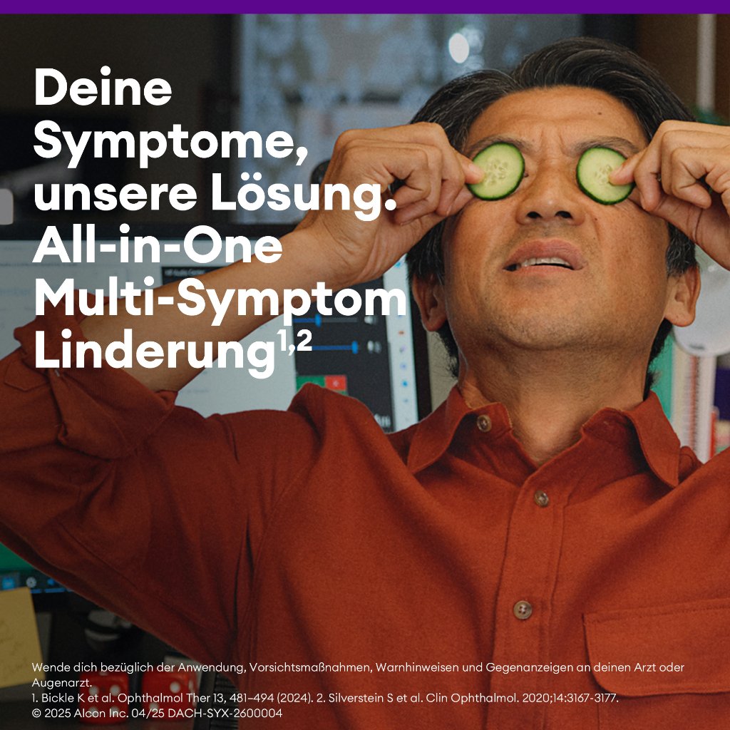 SYSTANE COMPLETE Benetzungstropfen für die Augen ohne Konservierungsmittel