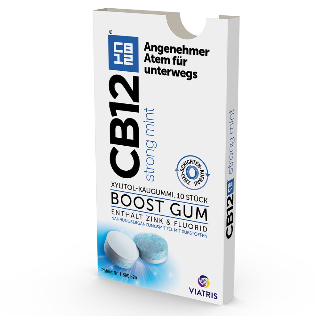 CB12 boost strong mint Kaugummi
