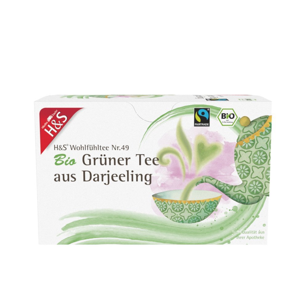 H&S Bio Grüner Tee aus Darjeel-ing (FairTrade)