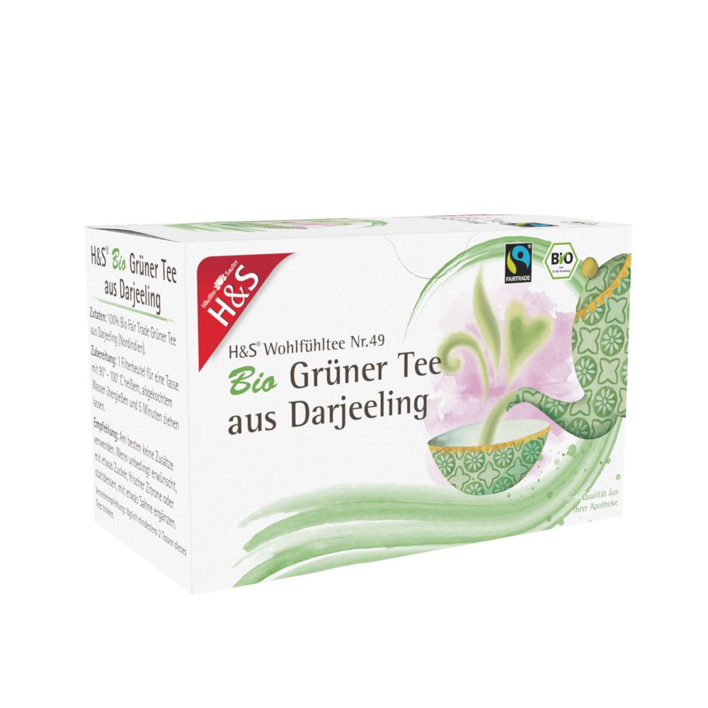 H&S Bio Grüner Tee aus Darjeel-ing (FairTrade)