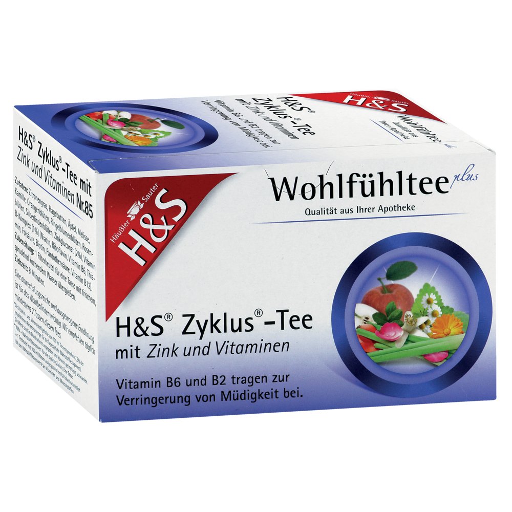 H&S Zyklus-Tee mit Zink und Vitaminen Filterbeutel