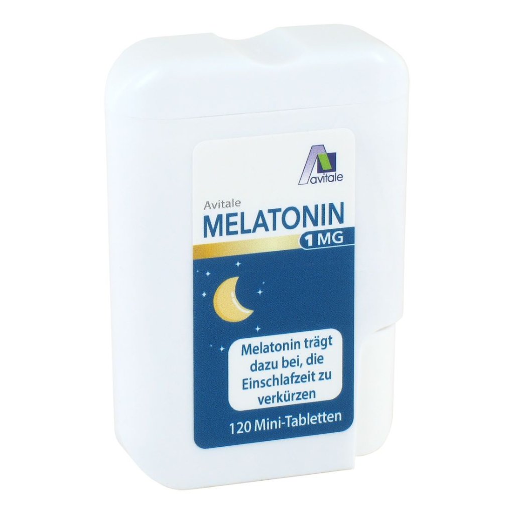 MELATONIN 1 mg Mini-Tabletten im Spender