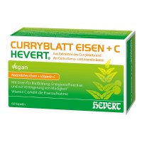 CURRYBLATT EISEN+C Hevert Kapseln
