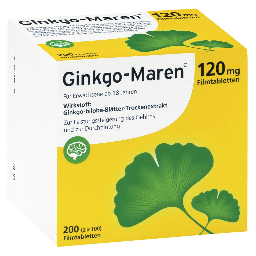 GINKGO-MAREN 120 mg Filmtabletten