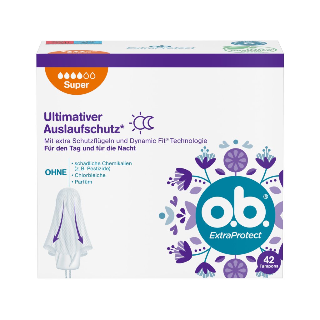 o.b. Tampons ExtraProtect Super 42 St.