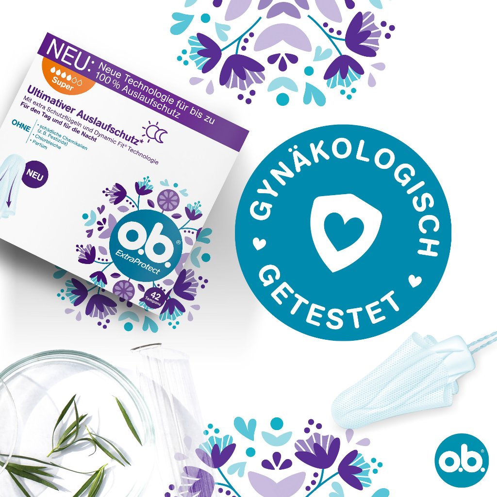 o.b. Tampons ExtraProtect Super 42 St.